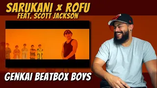 SARUKANI × Rofu - Genkai Beatbox Boys (feat. Scott Jackson) | REACTION