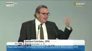 Gerhard Schröder beim Versicherungstag 2017 am 27.09.17