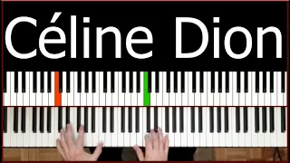 Céline Dion-S'il suffisait d'aimer (Piano Cover-Tutoriel)