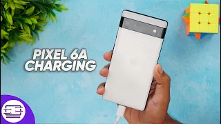 Pixel 6A Charging Test 🔋18W Fast Charging⚡⚡⚡