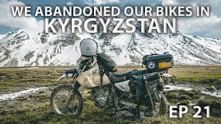 We abandoned our bikes on a mountain in Kyrgyzstan || Riding from Sydney to London - EP 21