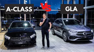 Mercedes A-Class vs GLA | In-depth Comparison