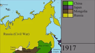 The History of Northeast Asia 1700 - 2017: Every Year