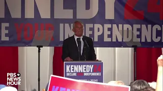 WATCH LIVE: Robert F. Kennedy Jr. announces he'll run as an independent in 2024