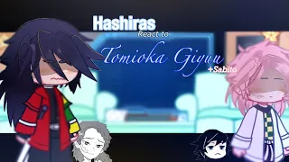 || Hashiras react to Tomioka Giyuu || part 1/? || KNY || No ships || Remake ||