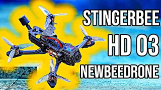 Sub250g 3" DOES EVERYTHING? NEWBEEDRONE STINGERBEE HD O3 Review