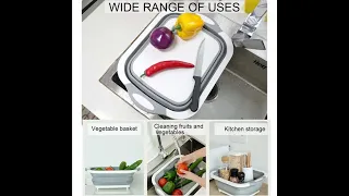Vegetable Cutting Board - Chopping Board 3 in 1 -  Fruit, Meat, Salad Cutting Board | TechpakTechno