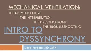 MV: 9 - Intro to Dyssynchrony