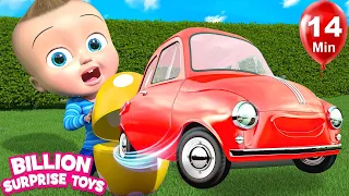 Learning Animal Name Song - BillionSurpriseToys Nursery Rhymes, Kids Songs