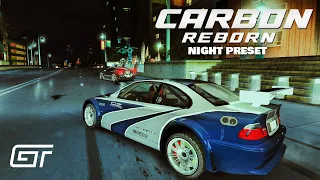 Need for Speed Carbon - Reborn 2023 | Dark Night Preset without Rain (4K)