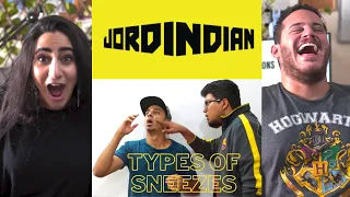 JORDINDIAN Types of Sneezes Reaction by Desi Arabs