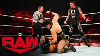 Mia Yim vs. Rhea Ripley: Raw, Nov. 28, 2022