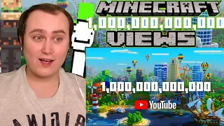 One Trillion Minecraft Views on YouTube and Counting | Reaction