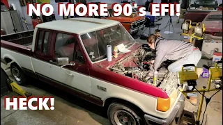 UPGRADING the Fuel Injection System on my 1989 F150 - Part 3