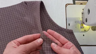 tance of cutting fabric correctly when sewing armholes.