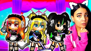 💗 Becoming the Personal Maids of the Dominant Triplets 💗 PPG x RRB Gacha Life Mini Movie Reaction