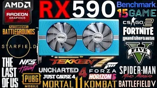 Rx 590 8GB Gaming Test in 2023
