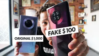 Me compré un huawei 30 pro falso ¿qué tan malo es?