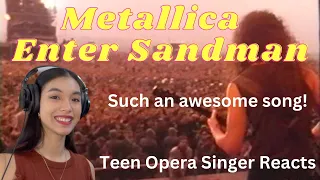 Teen Opera Singer Reacts To Metallica - Enter Sandman