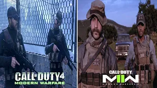 Best of Captain Price and Gaz scenes comparison in Call Of Duty: Modern Warfare History!