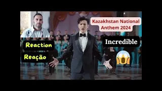 Dimash Reaction  - Kazakhstan  National Anthem 2024 , 22 seconds without breathing 😱