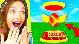 КУПИЛА САМОЕ ДОРОГОЕ ЯЙЦО в CLICKER SIMULATOR Roblox ! 😱