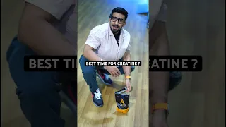 🥵❌Best time for Creatine ? #creatine #indoribhiya