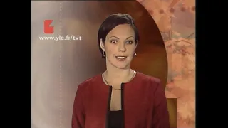 YLE TV1 - Ohjelmatiedot / Kuulutus (marraskuulta 2000)