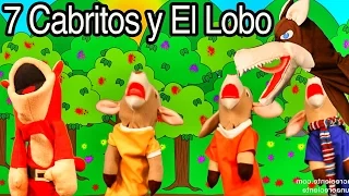 Los 7 Cabritos y El Lobo Feroz con El Mono Sílabo | Cuentos Infantiles | Lunacreciente