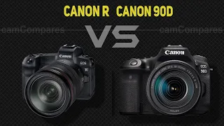 Canon EOS R vs Canon 90D  [Camera Battle]