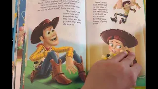 Disney Pixar / Toy Story 2 / Read Along-Aloud Book / Woody