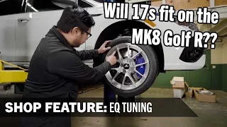 EQ Tuning X APEX Race Parts 17" wheels fit the MK8 Golf R?!?