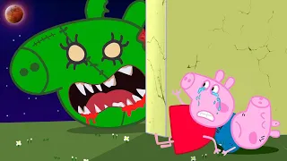 Zombie Apocalypse, Zombies KingKong Appear At The City ???| Peppa Pig Funny Animation