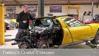 Lamborghini Miura, Urraco, Jag E-Type and Bentley S2 - Workshop Catchup | Tyrrell's Classic Workshop
