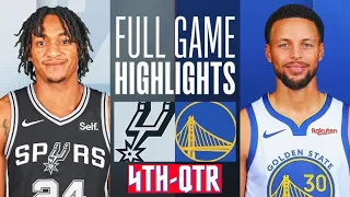 Golden State Warriors vs San Antonio Spurs HIGHLIGHTS 4th -QTR HD | 2024 NBA season | 3/9/2024