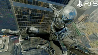 Spider-Man Remastered - Spider Armour MK I Free Roam Gameplay (Performance RT Mode)
