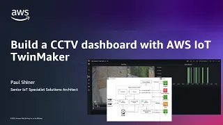 Build a CCTV dashboard with AWS IoT Twinmaker - Intro and Architecture overview