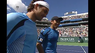 Roger Federer vs Paradorn Srichaphan 2006 SF Indian Wells