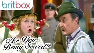 The Staff Are Forced to Perform the Schuhplattler | Are You Being Served?