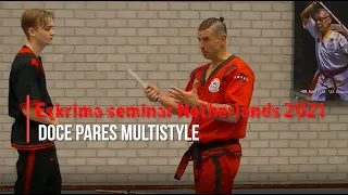 Doce Pares Multistyle seminar - Eskrima - Kali - Arnis