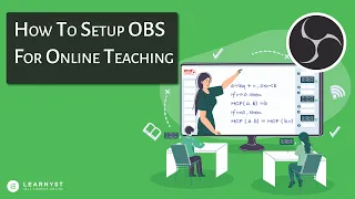 How To OBS For Online Teaching| Record PPT With Your Face