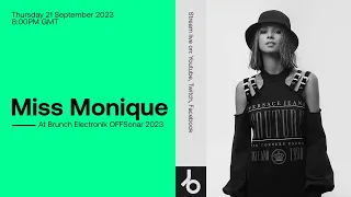 Miss Monique's Electrifying Set @ Brunch Electronik OFFSónar 2023 |  @beatport live