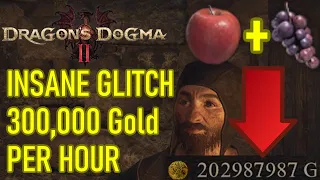 INSANE Dragon's Dogma 2 GOLD GLITCH, 300,000 PER HOUR, best money glitch so far