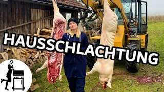 Hausschlachtung wie im alten Bayern | Die Frau am Grill