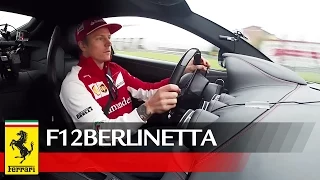 Kimi and the F12berlinetta