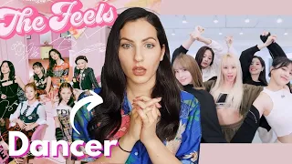 DANCER reacts to TWICE "The Feels" M/V AND Dance Practice Reaction