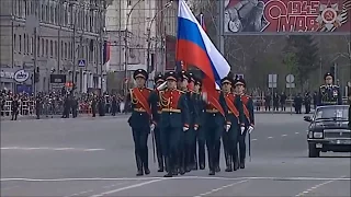 Novosibirsk, Russia Victory Day Parade 2017