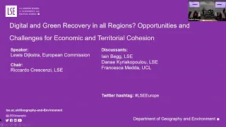 Digital and Green Recovery? Opportunities and Challenges for Economic and Territorial Cohesion