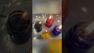 Diwali decoration ideas | Diy water candles | acrylic paint bottle reuse idea