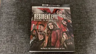 Resident Evil: Welcome to Raccoon City 4K Ultra HD Blu-ray Unboxing